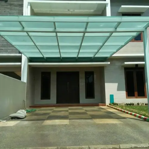 Kanopi Kaca Tempered 10mm di  bengkulu